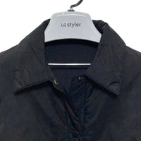 JEANASIS ジーナシス ナイロン中綿襟付きジャケット JS071407MC ブラック sizeF 瑞穂店