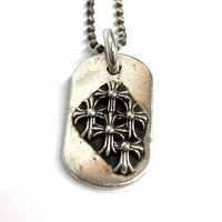 CHROME HEARTS クロムハーツ 2532-304-0010-9100 1Ball Tiny CH Cross Charm 1ボール タイニー CHクロス チャーム ペンダントトップ シルバー 瑞穂店