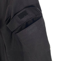 PLUSH コットンリップストップ ジップアップジャケット ミリタリー ハンティング ブラック 結 Yui Size JUMBO 福生店