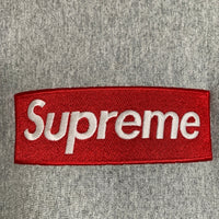 SUPREME シュプリーム 16AW Box Logo Hooded Sweatshirt ボックスロゴ プルオーバースウェットパーカー グレー Size L 福生店
