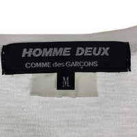 COMME des GARCONS HOMME DEUX コムデギャルソンオムドゥ パッチワーク コットンTシャツ ホワイト オリーブ DC-T015 AD2018 SIze M 福生店