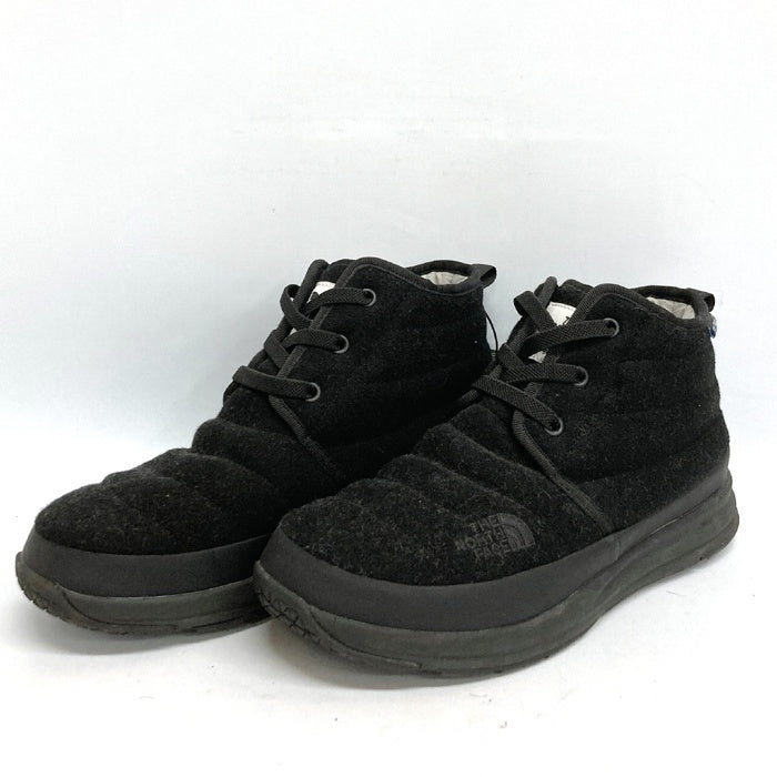 THE NORTH FACE ザノースフェイス NF51986 Nuptse Traction Lite V WP Chukka ヌプシ トラクション  ライト 5 ウォータープルーフ チャッカ ブーツ スニーカー ブラック size26.0cm 瑞穂店