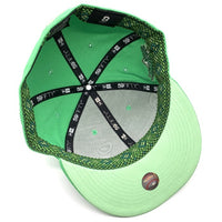New Era ニューエラ 59FIFTY MLB ロサンゼルス・ドジャース ベースボールキャップ 1988ワールドシリーズワッペン ライムグリーン Size 8 (63.5cm) 福生店