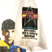 STAR TREK スタートレック anvilボディ USA製 シングルステッチ 25th ANNIVERSARY 91年コピーライト Tシャツ ホワイト sizeL 瑞穂店
