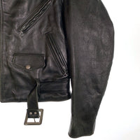 Schott ショット 613 ワンスター レザー ダブルライダースジャケット ブラック Size 38 福生店