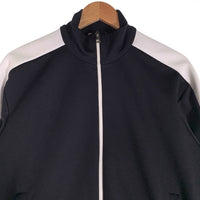 MONCLER モンクレール ZIP UP CARDIGAN ジップアップ カーディガン トラック ジャケット ブラック ホワイト 54024212UFQW Size M 福生店