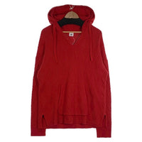 JOINT WORKS ジョイントワークス メキシカンパーカー コットン アクリルニット レッド Size L 福生店