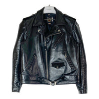 Schott ショット 613UHT HORSEHIDE ONE STAR TALL ホースハイド ワンスター トール ダブル ライダースジャケット ブラック size44 瑞穂店