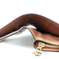 COACH コーチ C3309 シグネチャーキャンバス スナップウォレット 二つ折り財布 ブラウン 瑞穂店