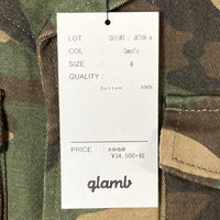 glamb グラム Marques M-65 メルケス ミリタリージャケット カモフラージュ GB15WT/JKT06-a グリーン Size 4 瑞穂店