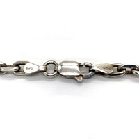 シルバー925 太角チェーンネックレス SILVER Size 49cm 福生店
