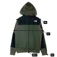 THE NORTH FACE ザノースフェイス リバーシブル スウェットジャケット カーキxブラック sizeM 瑞穂店