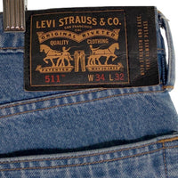 LEVI'S ACTION SPORTS リーバイス 511 スケート スリムフィット デニムパンツ ライトブルー 95581-0068 Size 34×32 福生店