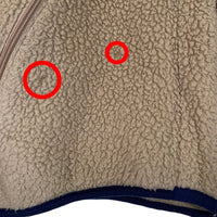 70-80's L.L.Bean エルエルビーン ジップアップフリースジャケット クリーム Size L 相当 福生店