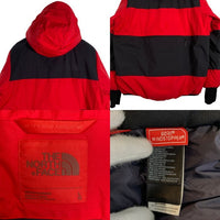 THE NORTH FACE RED LABEL ノースフェイス レッドレーベル 17AW Nuptse Down Mega Parka ヌプシ ダウン メガパーカ ジャケット レッド 海外限定 Size L 福生店