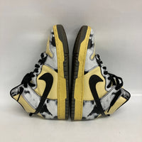 NIKE ナイキ DD9404-700 Dunk High Black Acid Wash ダンクハイ スニーカー イエロー size26cm 瑞穂店