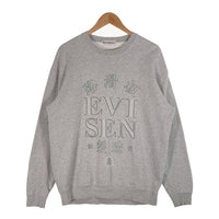 EVISEN SKATEBORDS エビセン 路滑板 プリント スウェットクルーネックトレーナー グレー Size L 相当 福生店