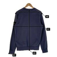 STONE ISLAND ストーンアイランド Crew Sweat クルーネックスウェットトレーナー ネイビー 袖ワッペン 741563051 Size L 福生店