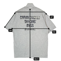 AVIREX アヴィレックス フロッキープリント SCHOOL Tシャツ グレー sizeM 瑞穂店