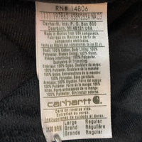 Carhartt カーハート J130 BRN アクティブジャケット メキシコ製 裏キルティング ブラウン sizeL 瑞穂店