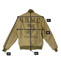 TOYS MCCOY トイズマッコイ GROUND CREW DECK JACKET グラウンドクルー デッキジャケット カーキ size34 瑞穂店