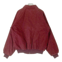 HARTWELL ハートウェル USA製 企業ロゴ刺繍 コーデュロイジャケット ボルドー sizeL 瑞穂店