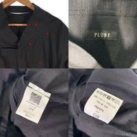 PLUSH コットンリップストップ ジップアップジャケット ミリタリー ハンティング ブラック 結 Yui Size JUMBO 福生店