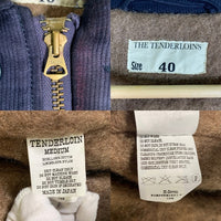 TENDERLOIN テンダーロイン 12AW T-2 DECK JACKET デッキジャケット ネイビー Size 40 福生店