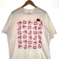 90's NOT KOSHER プリントTシャツ 豚 牛 エロT ホワイト Size USA製 Size XL 福生店