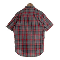 SUGAR CANE シュガーケーン 砂糖黍 シアサッカー チェック 半袖 ワークシャツ ホワイト SC31658 Size M 福生店