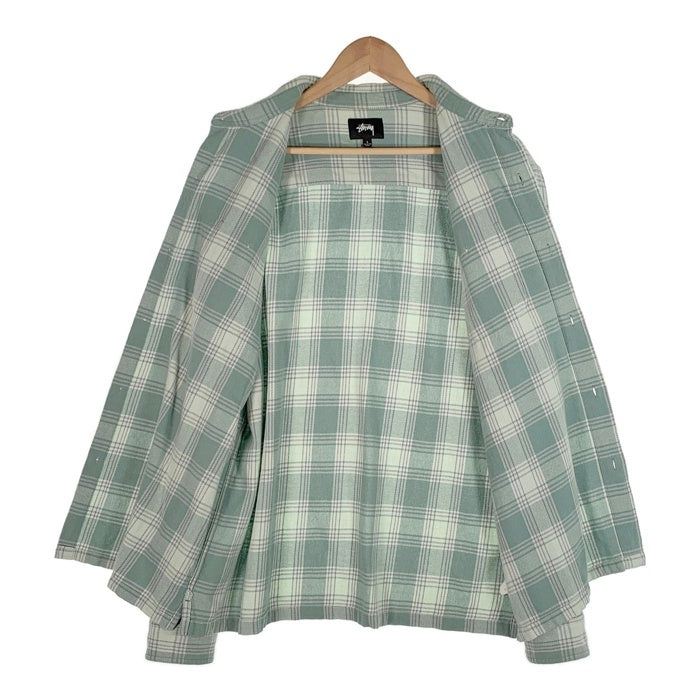Stüssy フランネルチェックシャツ L STUSSY(ステューシー) / コットンフランネルシャツ/L/コットン