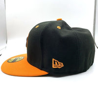 New Era ニューエラ 59FIFTY MLB シカゴ・カブス ベースボールキャップ ブラック オレンジ Size 7 1/2 (59.6cm) 福生店