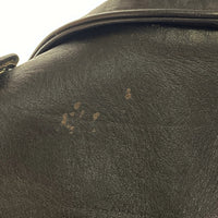 schott ショット 618E ダブルライダースジャケット ブラック size36※袖口裏地ダメージ・キルティングホツレ・ジップリペア・全体的使用感あり 瑞穂店