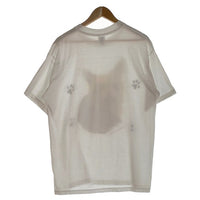 Yorkshire Terrier ヨークシャーテリア プリントTシャツ ホワイト アニマル Size L 福生店