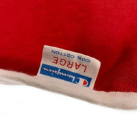 70's Champion チャンピオン BELMONT ABBEY COLLEGE リバーシブルTシャツ レッド ホワイト USA製 バータグ Size L 福生店