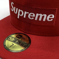 SUPREME シュプリーム 16AW R.I.P New Era Box Logo ニューエラ ボックスロゴ キャップ 59FIFTY レッド Size 7 1/2 (59.6cm) 福生店