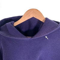80-90's adidas アディダス トレフォイル刺繡ロゴ プルオーバースウェットパーカー ネイビー USA製 Size M 福生店