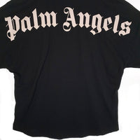 Palm Angels パームエンジェルス ネック バックロゴプリントTシャツ ブラック PMAA002R21JER001 Size XL 福生店