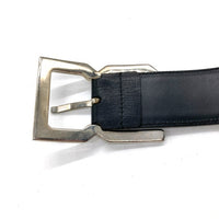 DOLCE&GABBANA ドルチェアンドガッバーナ DGバックル レザーベルト ブラック Size 100cm-40インチ 瑞穂店