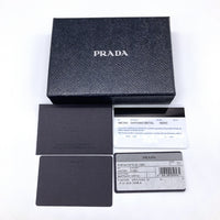 PRADA プラダ 1MC053 名刺入れ カードケース サフィアーノ メタル ブラック 瑞穂店
