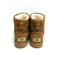 UGG アグ MINI DECO SUEDE ムートンブーツ ブラウン size27cm 瑞穂店