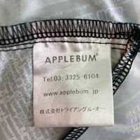 APPLEBUM アップルバム カセットテープ総柄 ハーフパンツ マルチ sizeM 瑞穂店