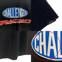CHALLENGER チャレンジャー 23SS RACING TEE レーシングロゴ 半袖 Tシャツ ブラック Size L 福生店