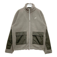 NIKE ナイキ ジップアップ フリースジャケット グレー DD5022-087 Size L 瑞穂店