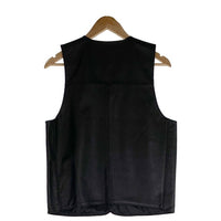 HARLEY-DAVIDSON ハーレーダビッドソン レザーベスト スナップボタン ブラック USA製 Size L 福生店