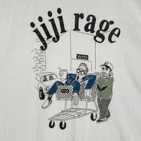WAIPER ワイパー free rage フリーレイジ S/S jijirage T-Shirt プリントTシャツ ホワイト Size L 福生店