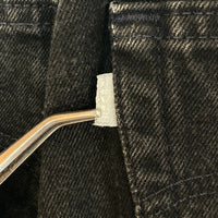 Levi’s リーバイス SilverTab シルバータブ USA製 95年 ボタン裏549 LOOSE ルース ブラックデニム バギーショーツ ブラック size34 瑞穂店