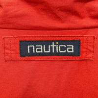nautica ノーティカ 90's .エルボーパッチ ジップアップブルゾン レッド sizeL 瑞穂店