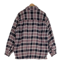 90's~ Stillwater Supply Co ジップアップ フランネルチェックシャツジャケット 中綿 グレー ブラック Size L 福生店