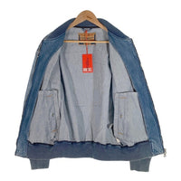 DIESEL ディーゼル D-VINZ Bomber Jacket ジョグデニム ボンバージャケット リブブルゾン ライトブルー 大谷翔平サテンワッペンカスタム Size S 福生店